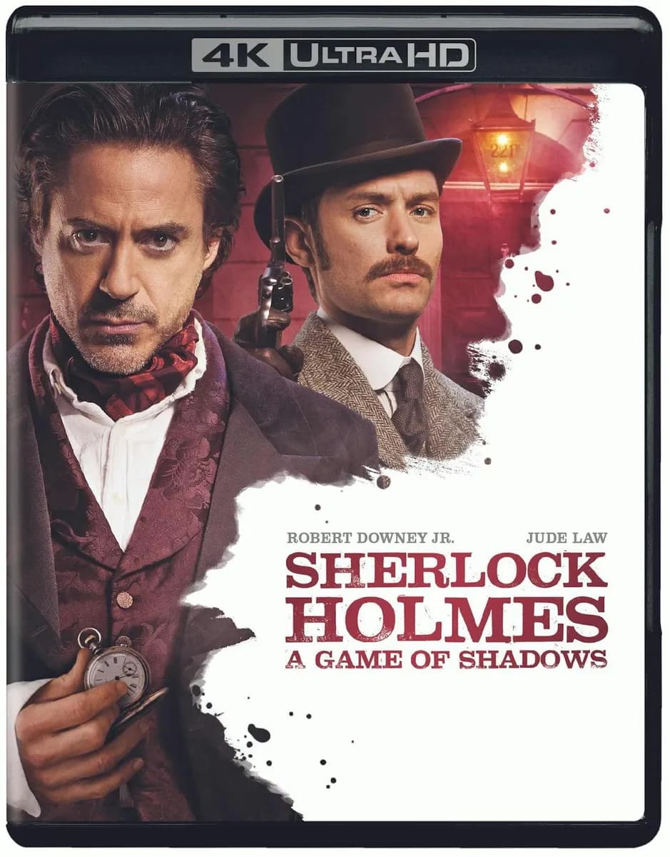Sherlock Holmes: a Game of Shadows cover