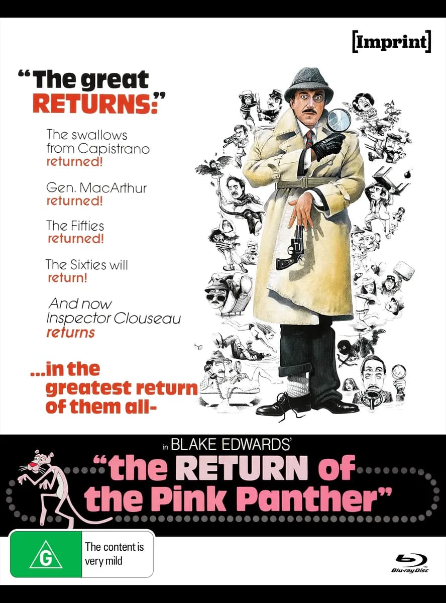 The Return of the Pink Panther cover