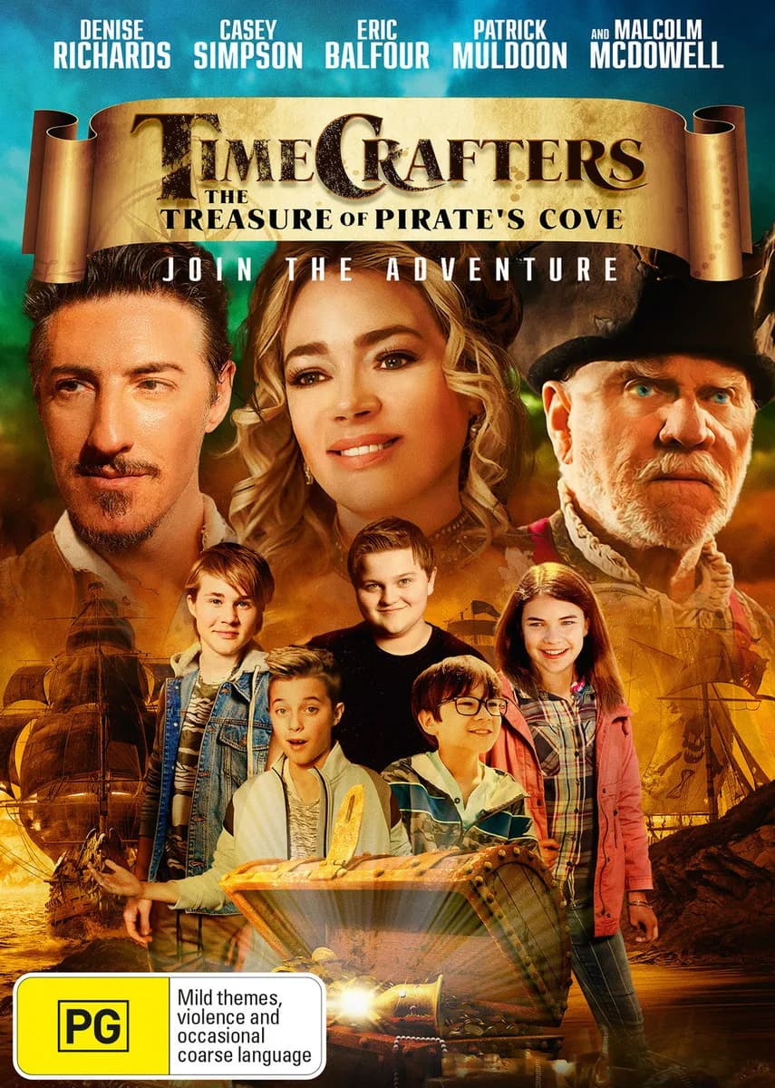Timecrafters: the Treasure of Pirate's Cove cover