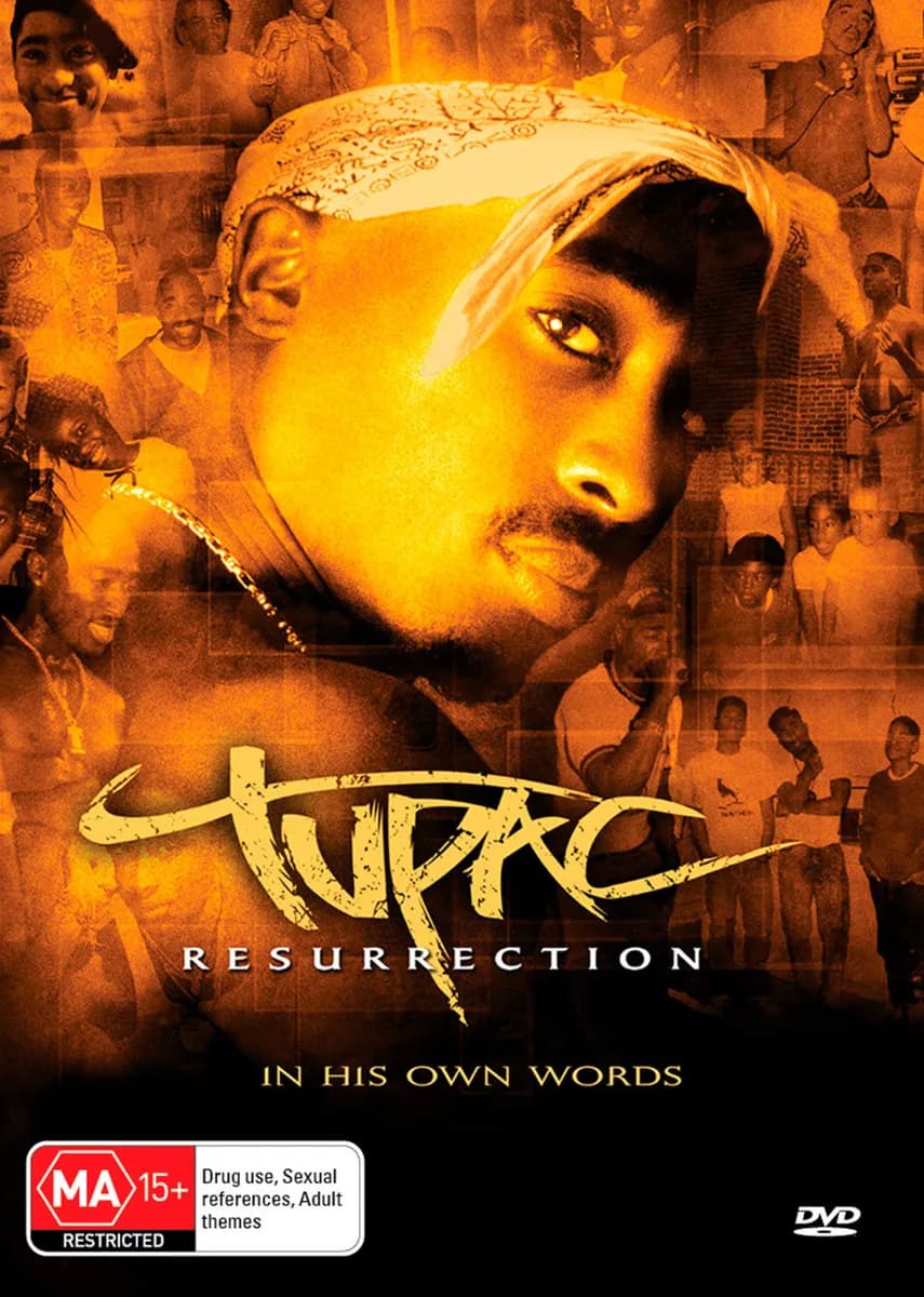 Tupac: Resurrection cover