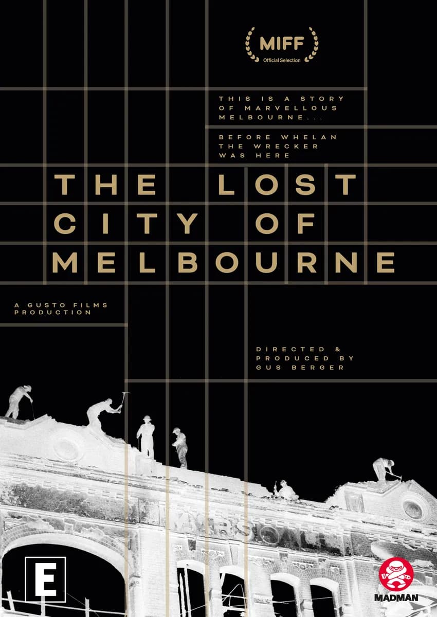 The Lost City of Melbourne cover