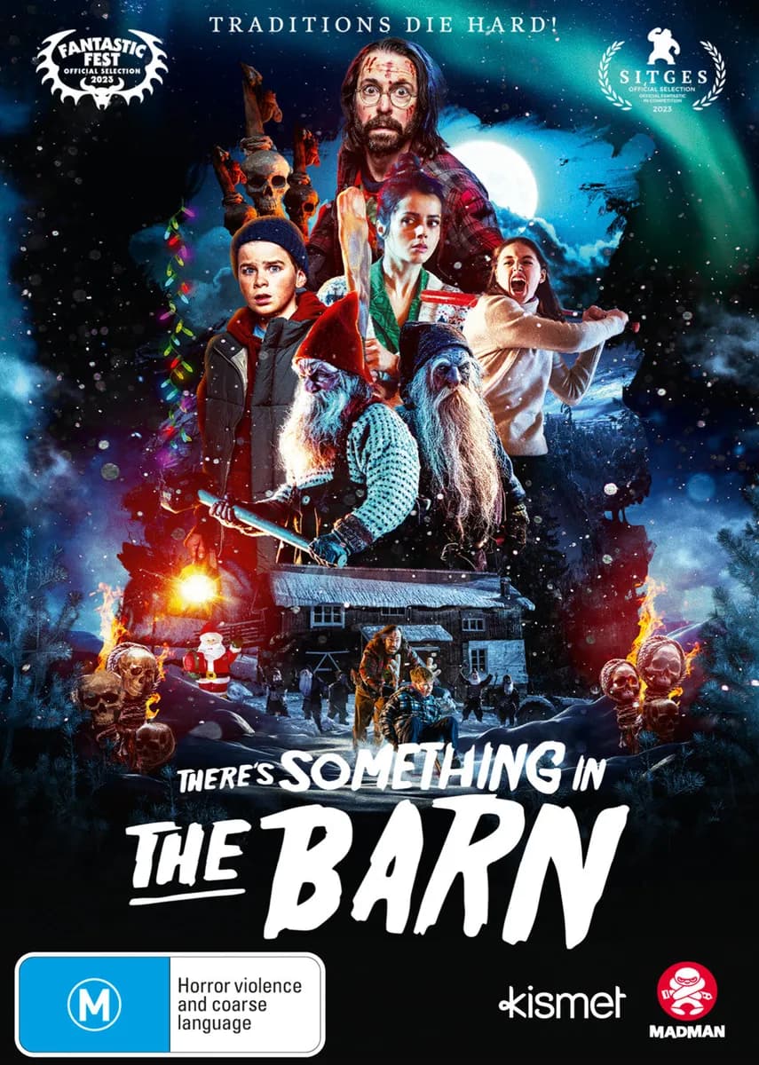 There's Something in the Barn cover