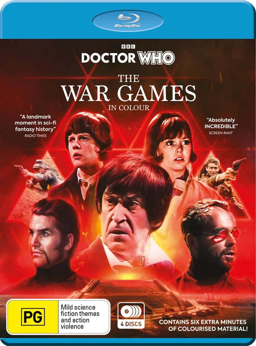 Doctor Who: the War Games in Colour cover