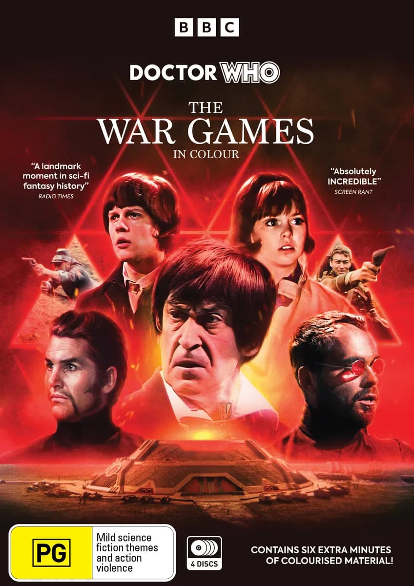 Doctor Who: the War Games in Colour cover