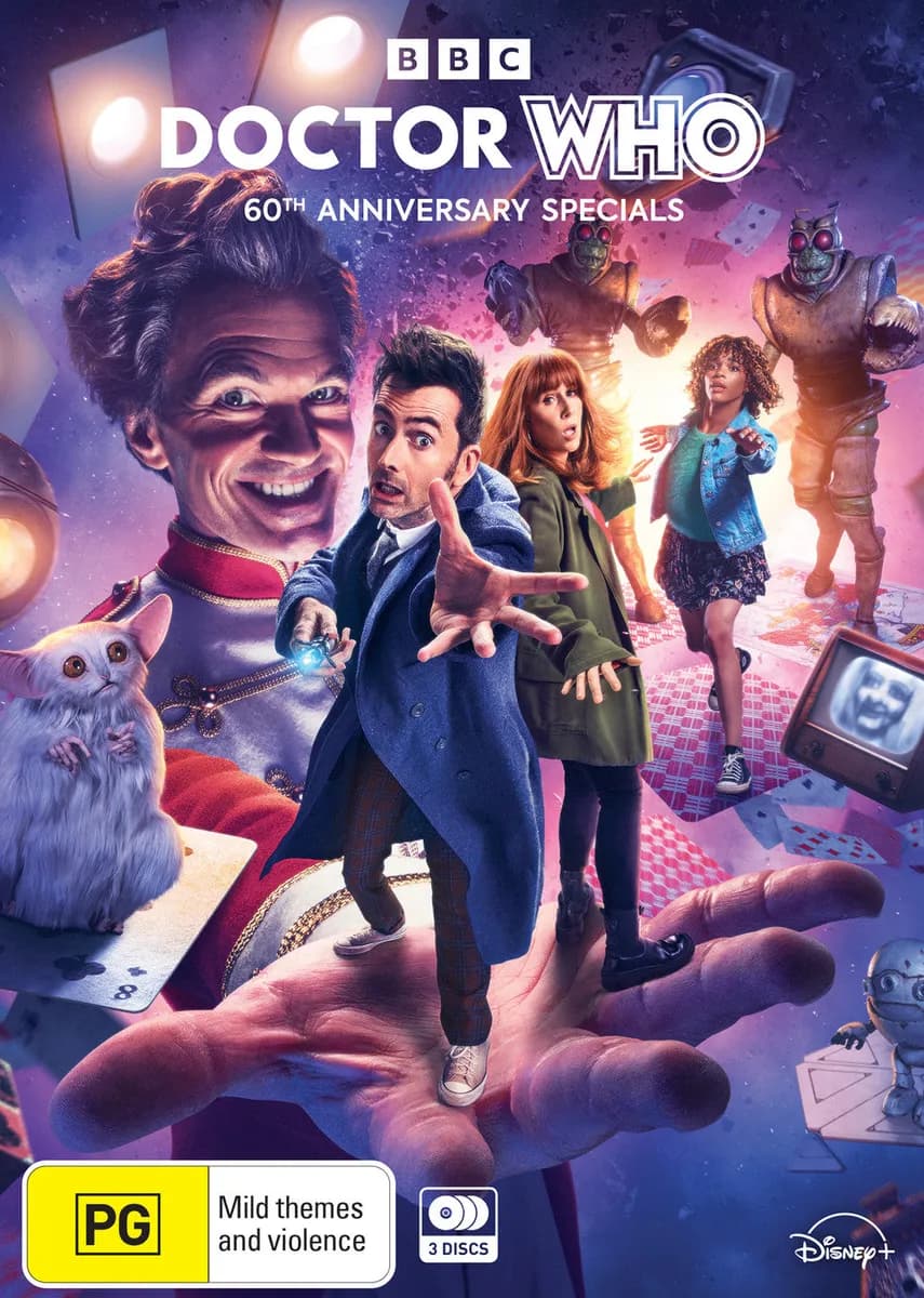DOCTOR WHO: 60th ANNIVERSARY SPECIALS cover