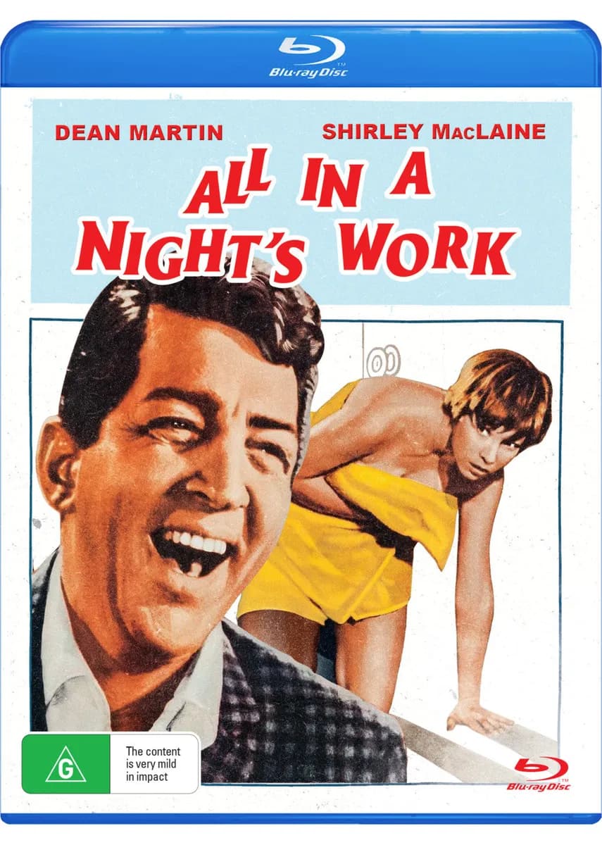 All in a Night's Work cover