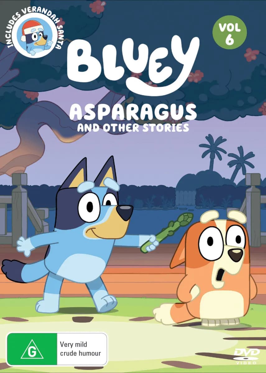 Bluey: Asparagus and Other Stories cover
