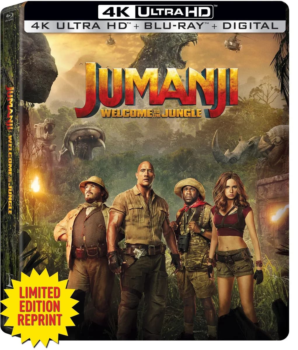 Jumanji: Welcome to the Jungle cover