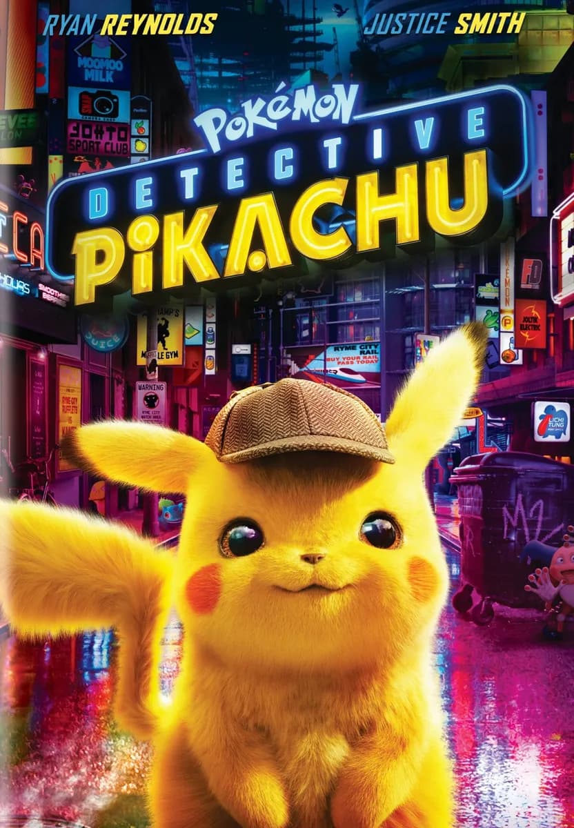Pokémon Detective Pikachu cover