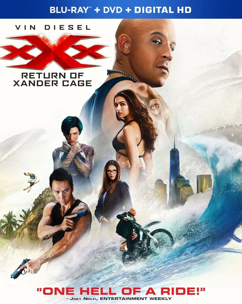 xXx: Return of Xander Cage cover