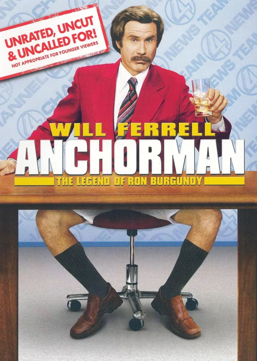Anchorman: The Legend of Ron Burgundy cover