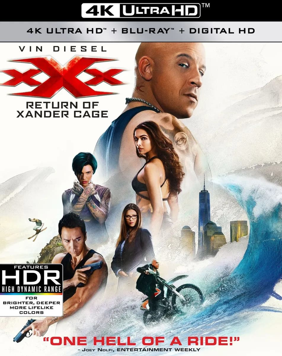 xXx: Return of Xander Cage cover