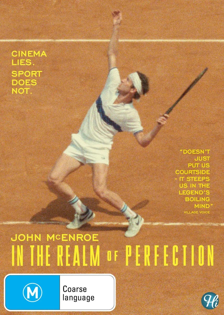 John Mcenroe: in the Realm of Perfection cover