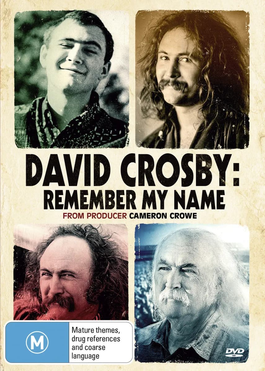David Crosby: Remember My Name cover