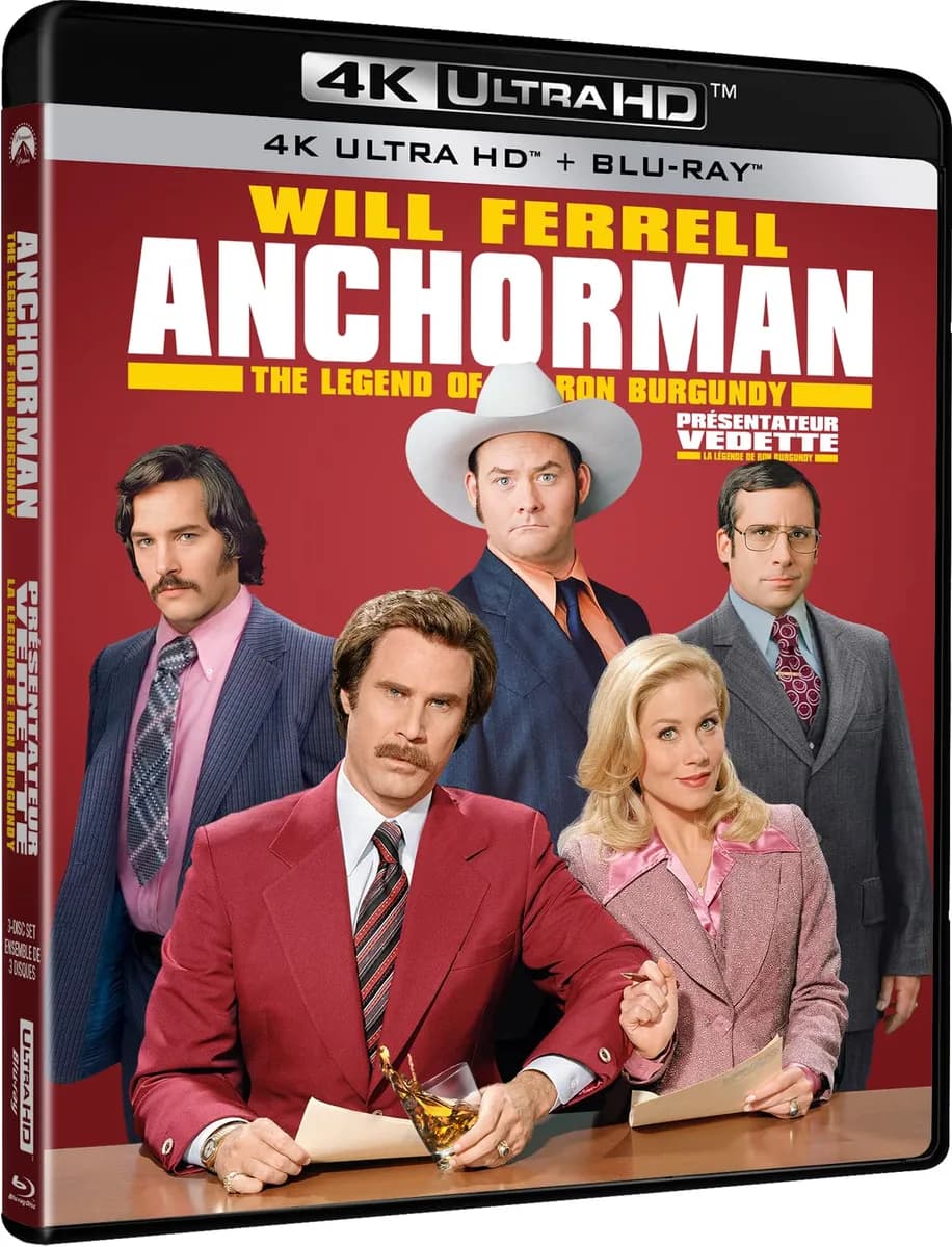 Anchorman: The Legend of Ron Burgundy cover