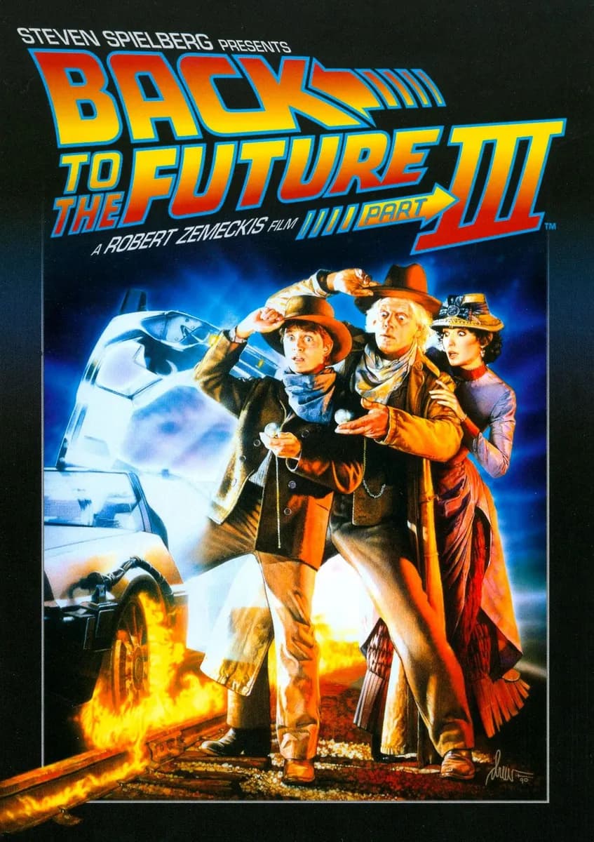 Back to the Future III cover