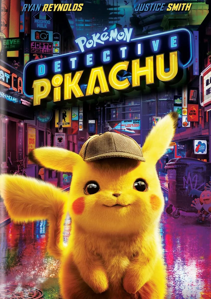Pokémon Detective Pikachu cover