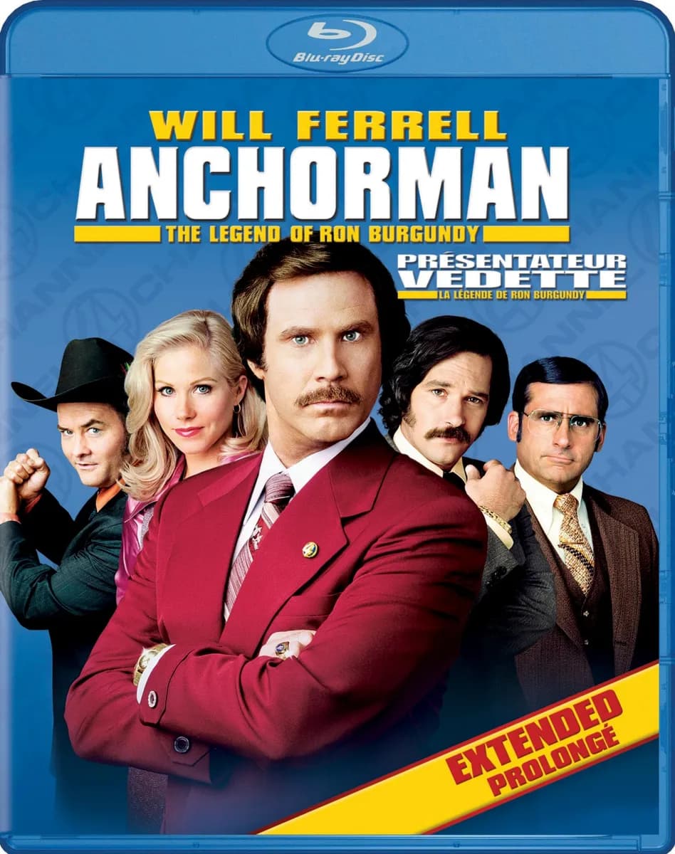 Anchorman: The Legend of Ron Burgundy cover