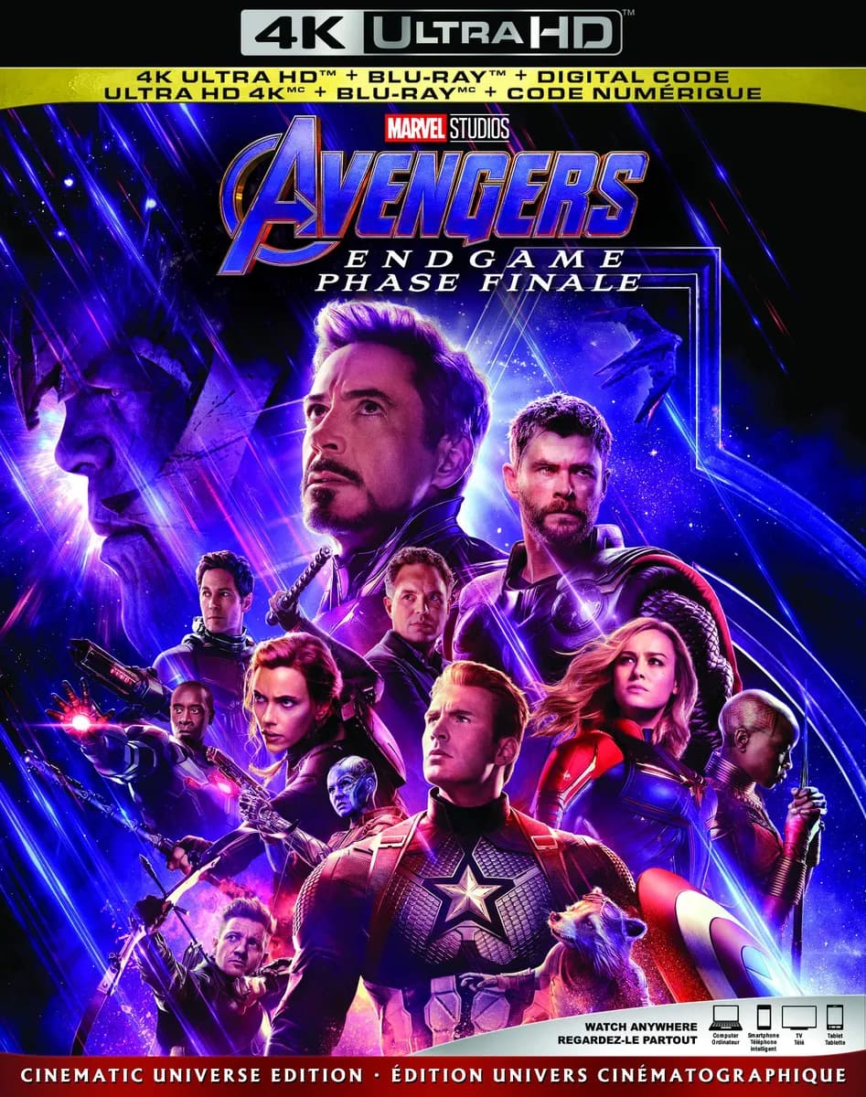 Avengers: Endgame cover