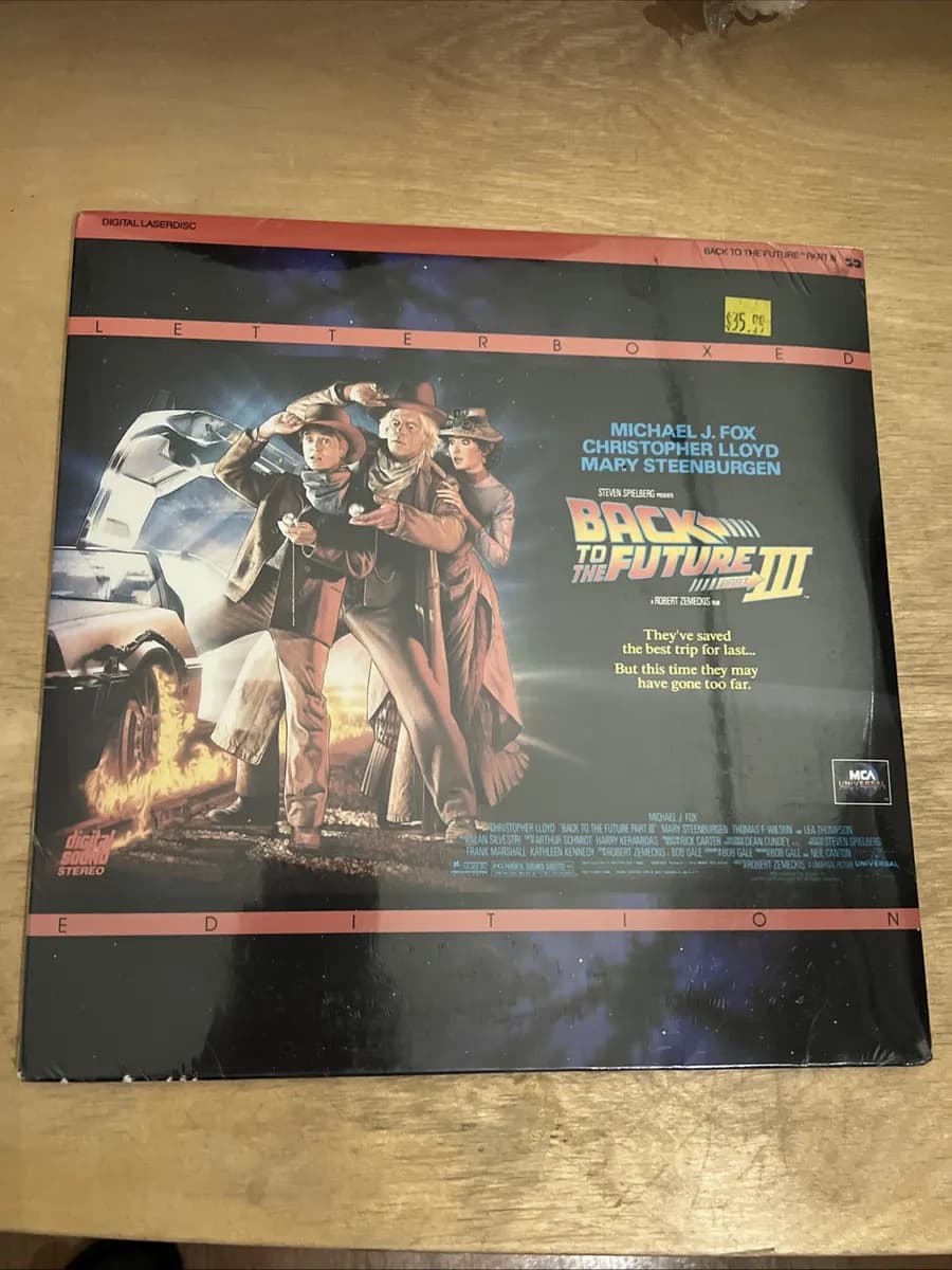 Back to the Future Part III cover