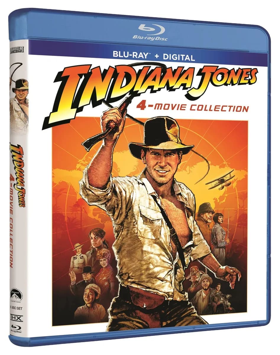 Indiana Jones 4-Movie Collection cover