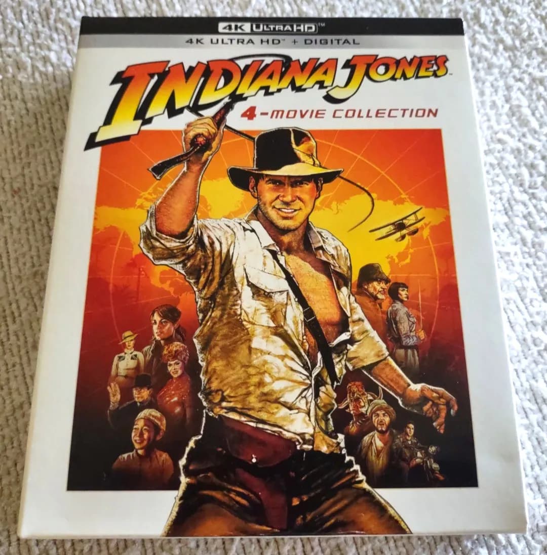 Indiana Jones 4-Movie Collection cover