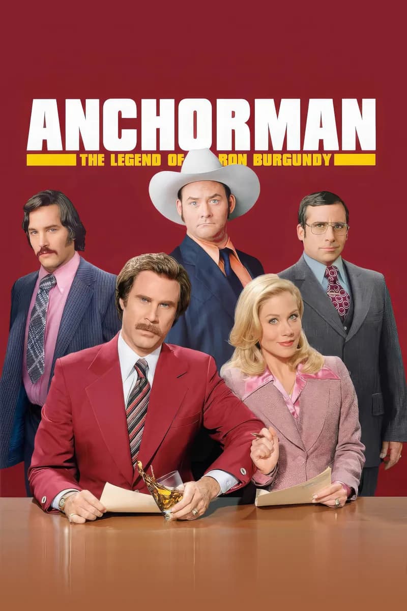 Anchorman: The Legend of Ron Burgundy cover