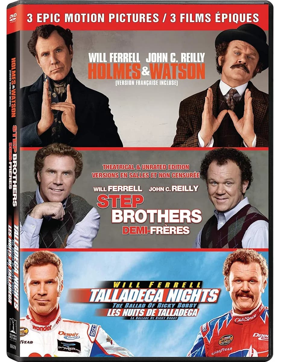 Holmes and Watson / Step Brothers / Talladega Nights: The Ballad of Ricky Bobby cover