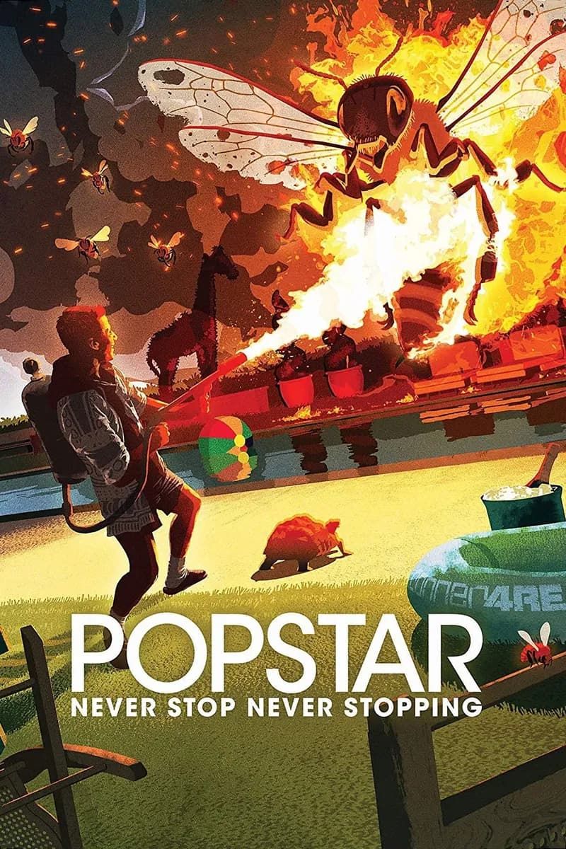 Popstar: Never Stop Never Stopping cover