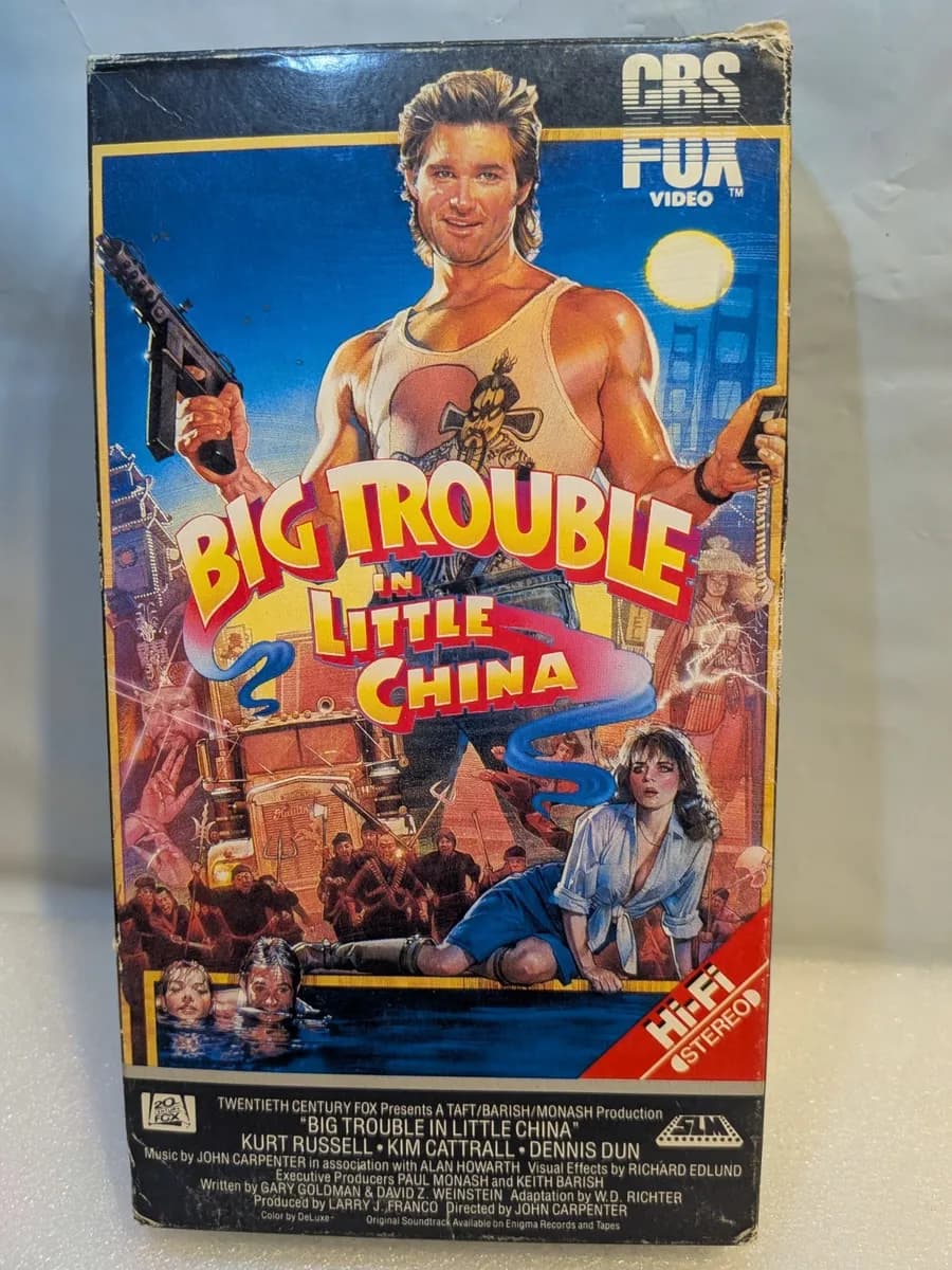 Big Trouble in Little China cover