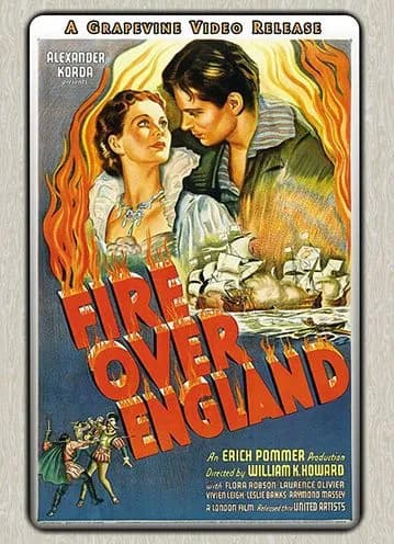 Fire Over England cover