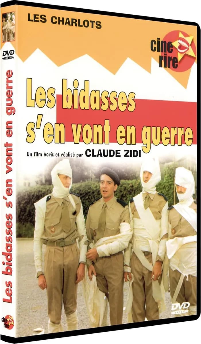 LES BIDASSES S’EN VONT EN GUERRE cover