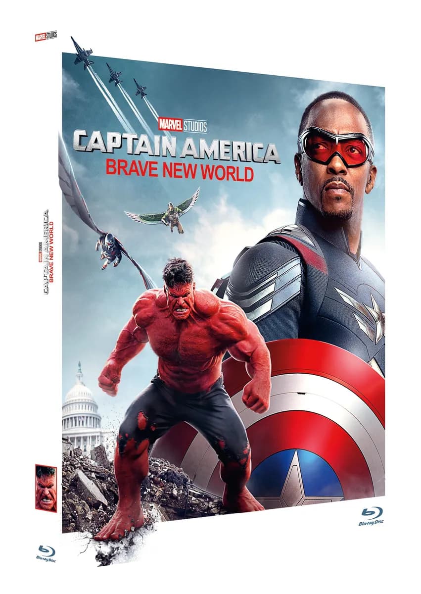 CAPTAIN AMERICA : BRAVE NEW WORLD cover