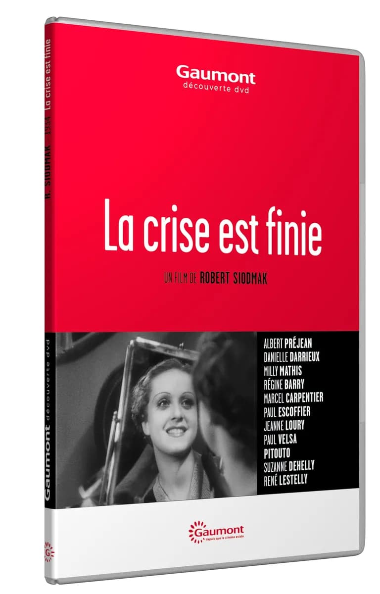 LA CRISE EST FINIE cover