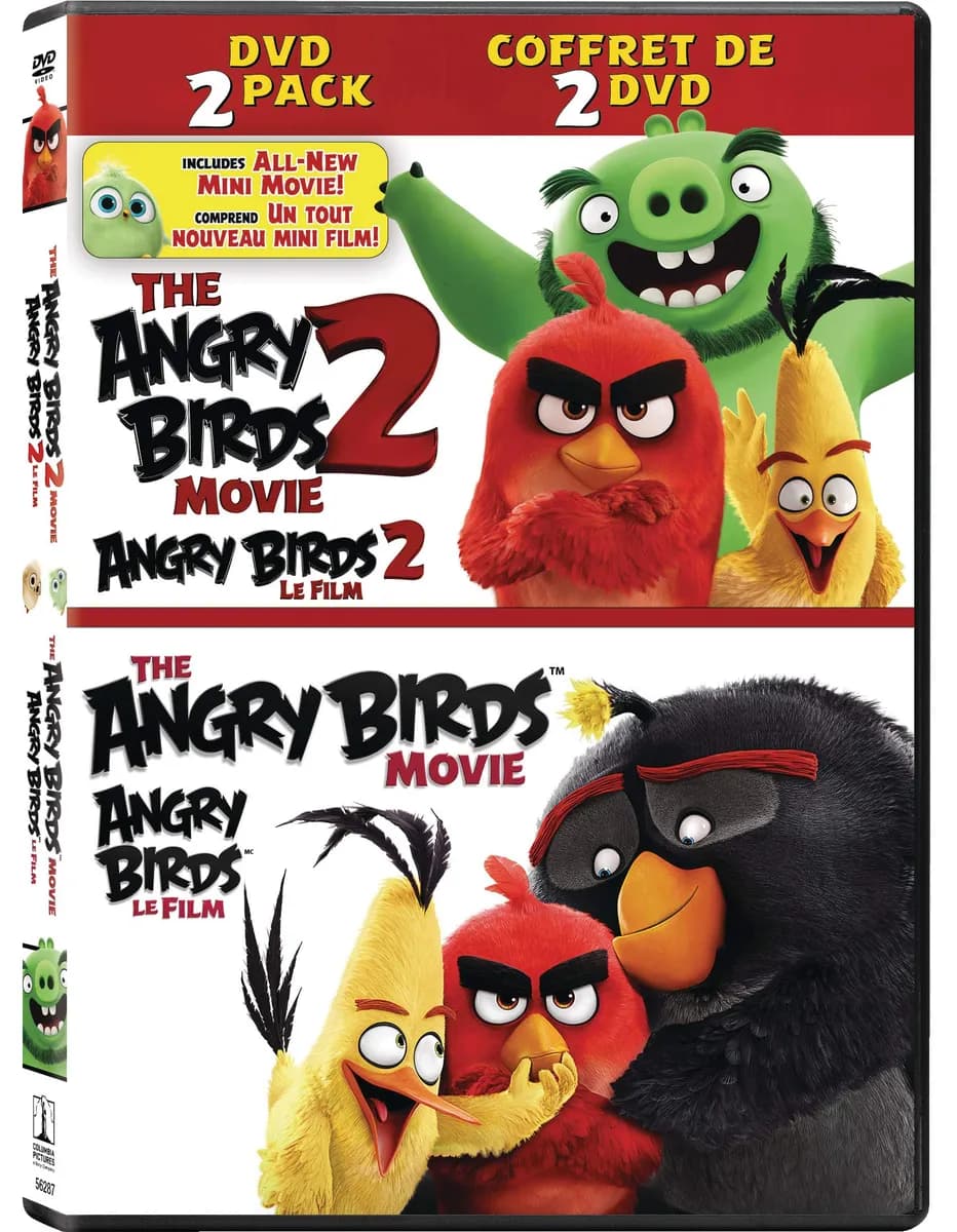 The Angry Birds Movie 2 / The Angry Birds Movie cover