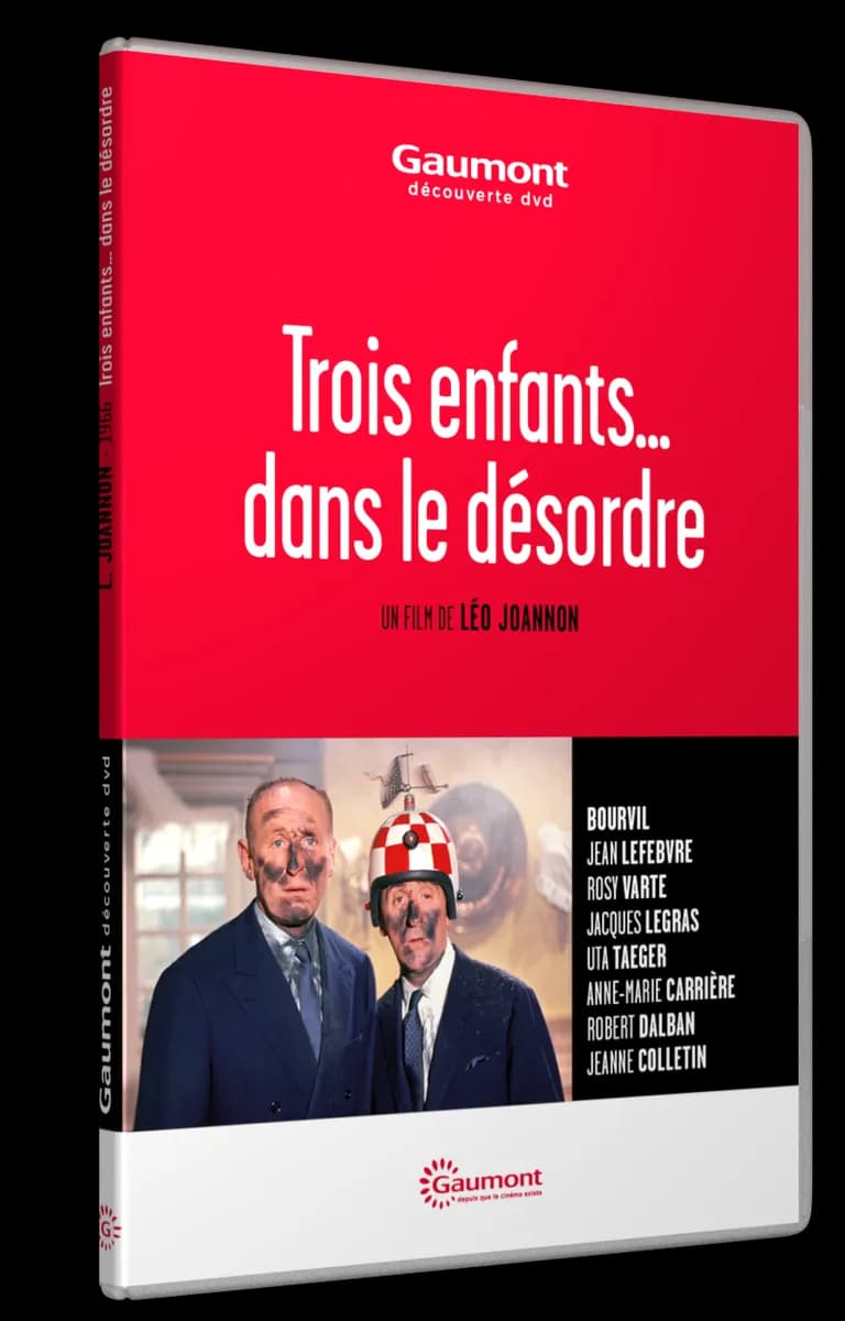 TROIS ENFANTS DANS LE DESORDRE cover