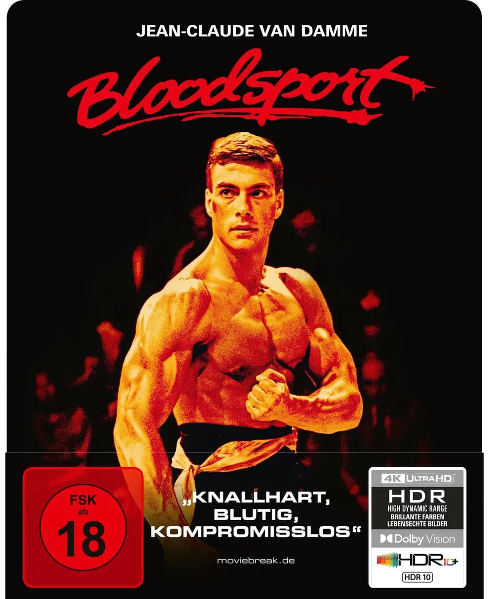 Bloodsport - im 2-Disc Limited SteelBook mit Quarterslip cover
