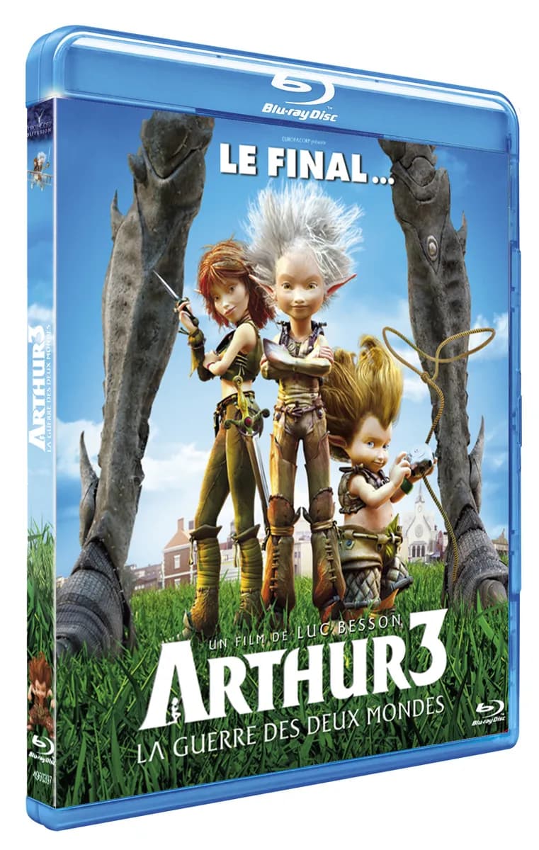ARTHUR 3 : LA GUERRE DES DEUX MONDES cover
