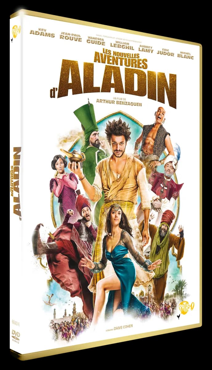 LES NOUVELLES AVENTURES D’ALADIN cover