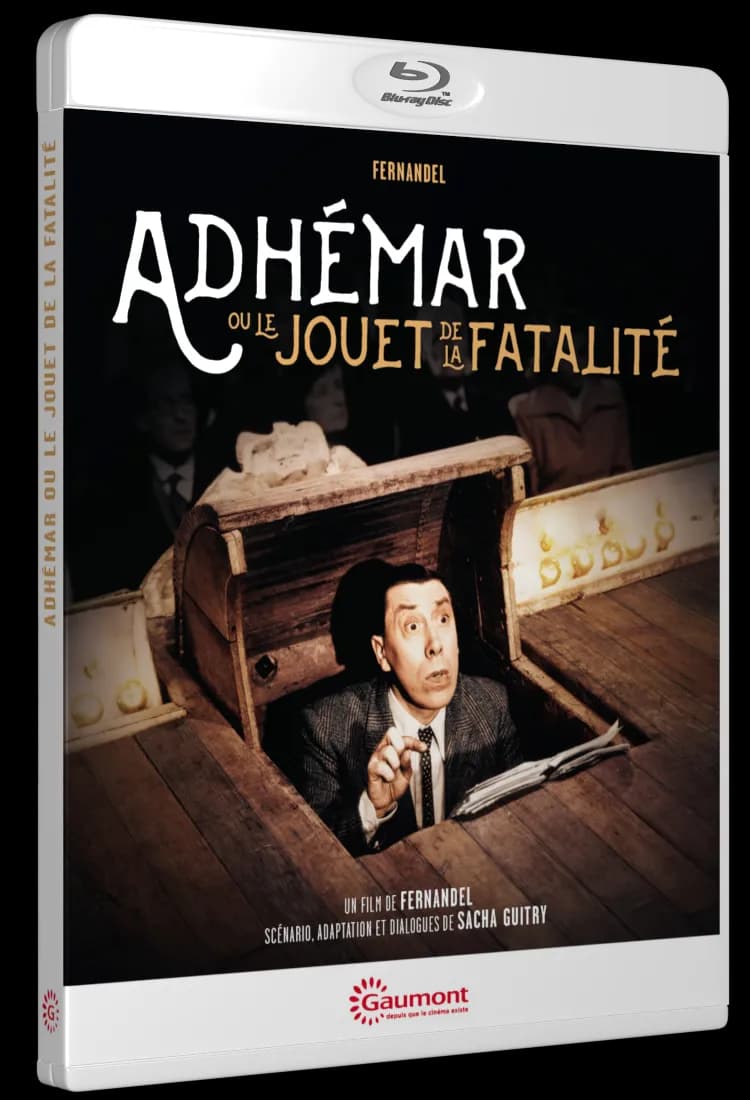 ADHEMAR OU LE JOUET DE LA FATALITE cover