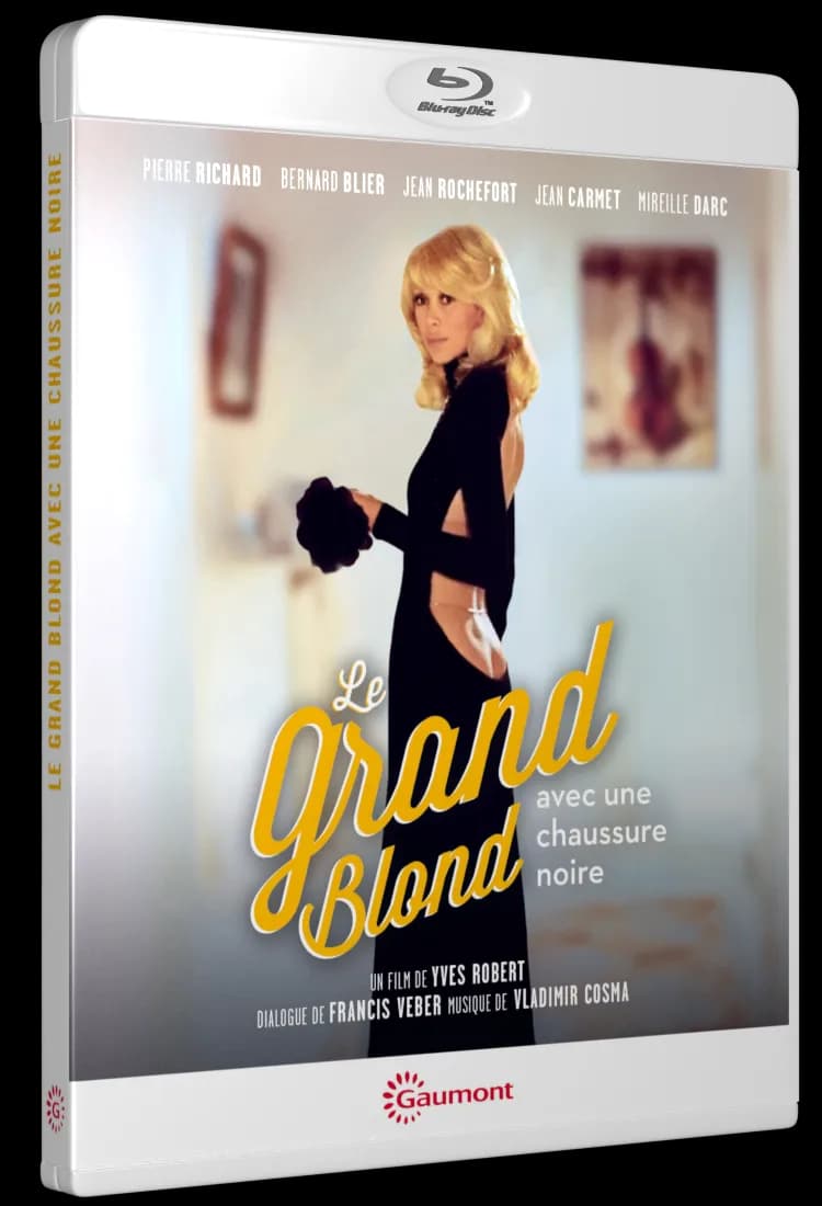 LE GRAND BLOND AVEC UNE CHAUSSURE NOIRE cover