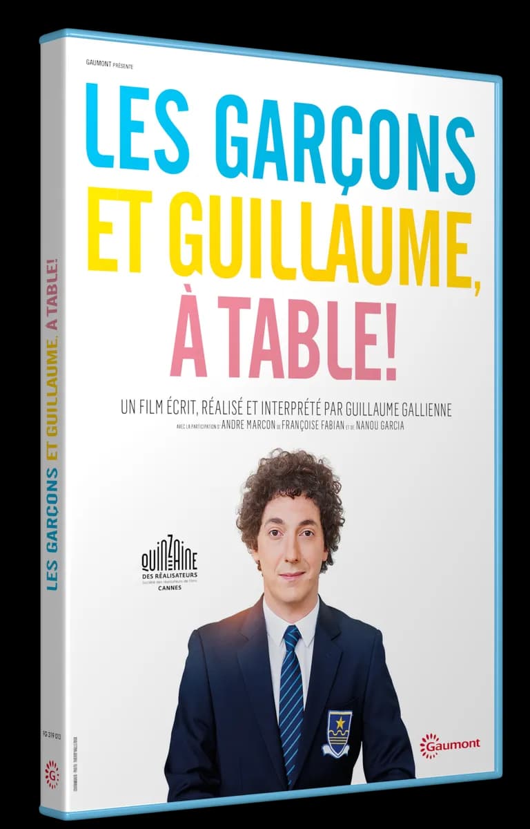 LES GARCONS ET GUILLAUME A TABLE cover
