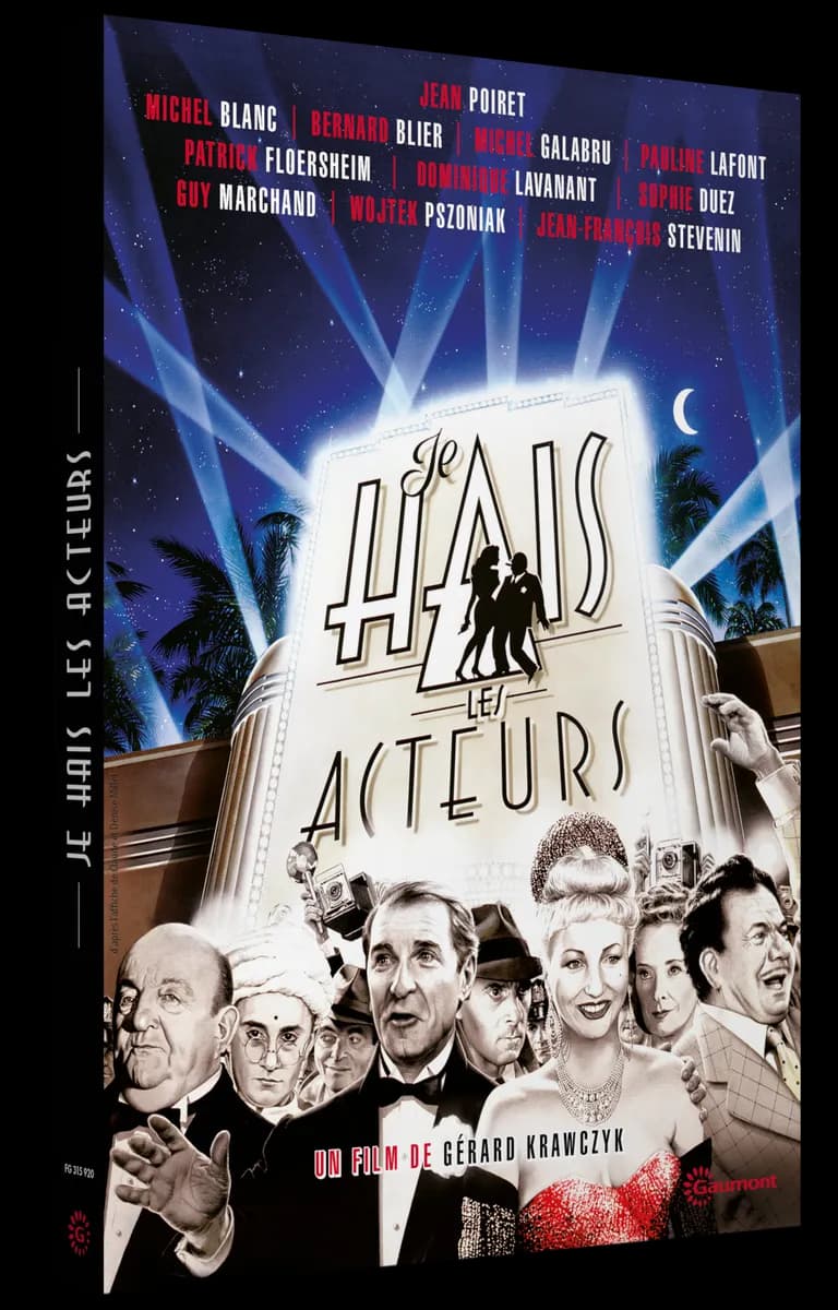 JE HAIS LES ACTEURS cover