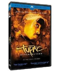 Tupac - Resurrection cover
