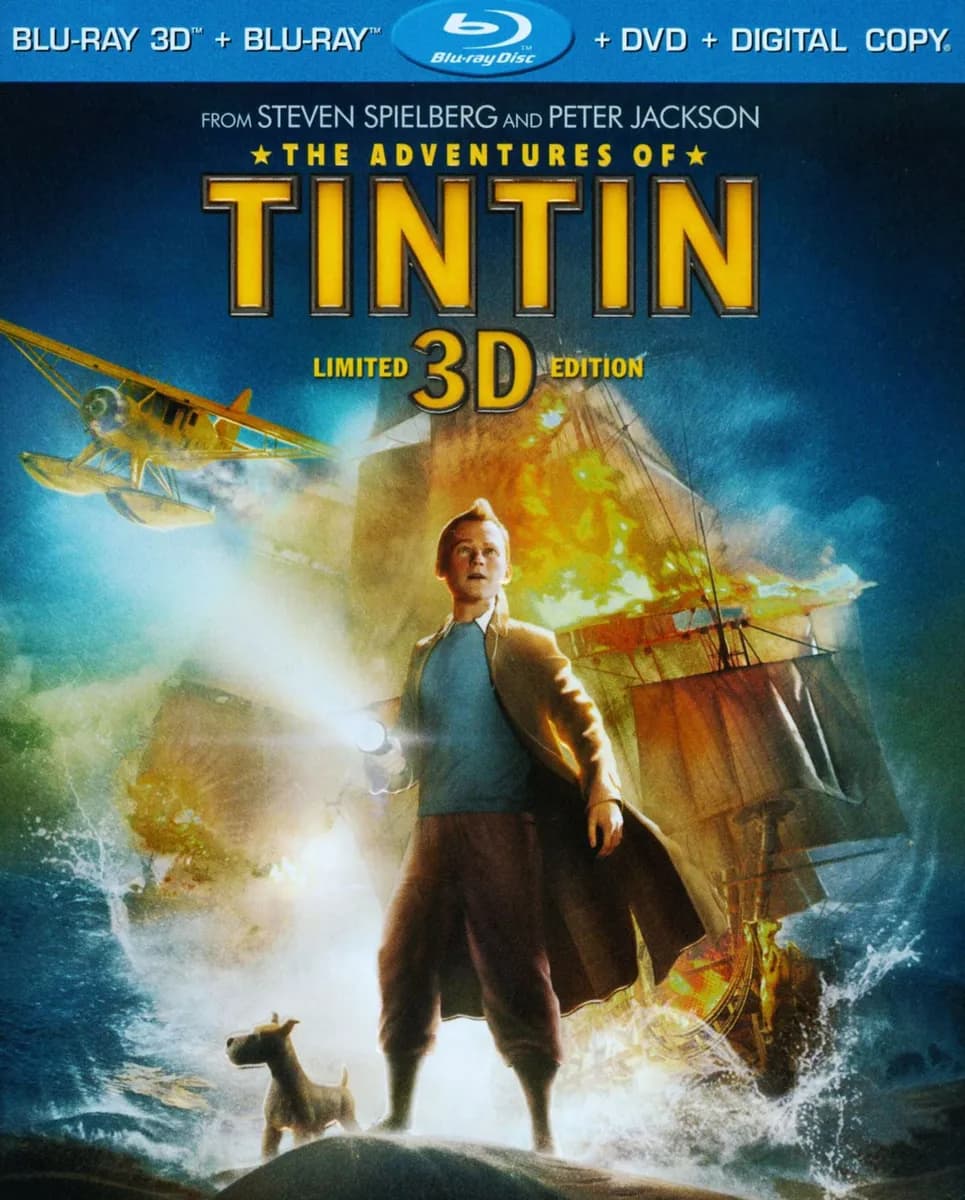 The Adventures of Tintin 3D cover
