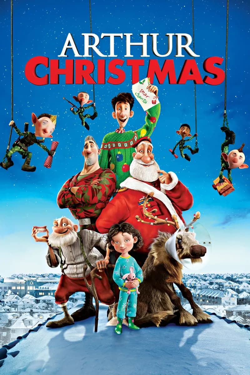 Arthur Christmas in 3D cover