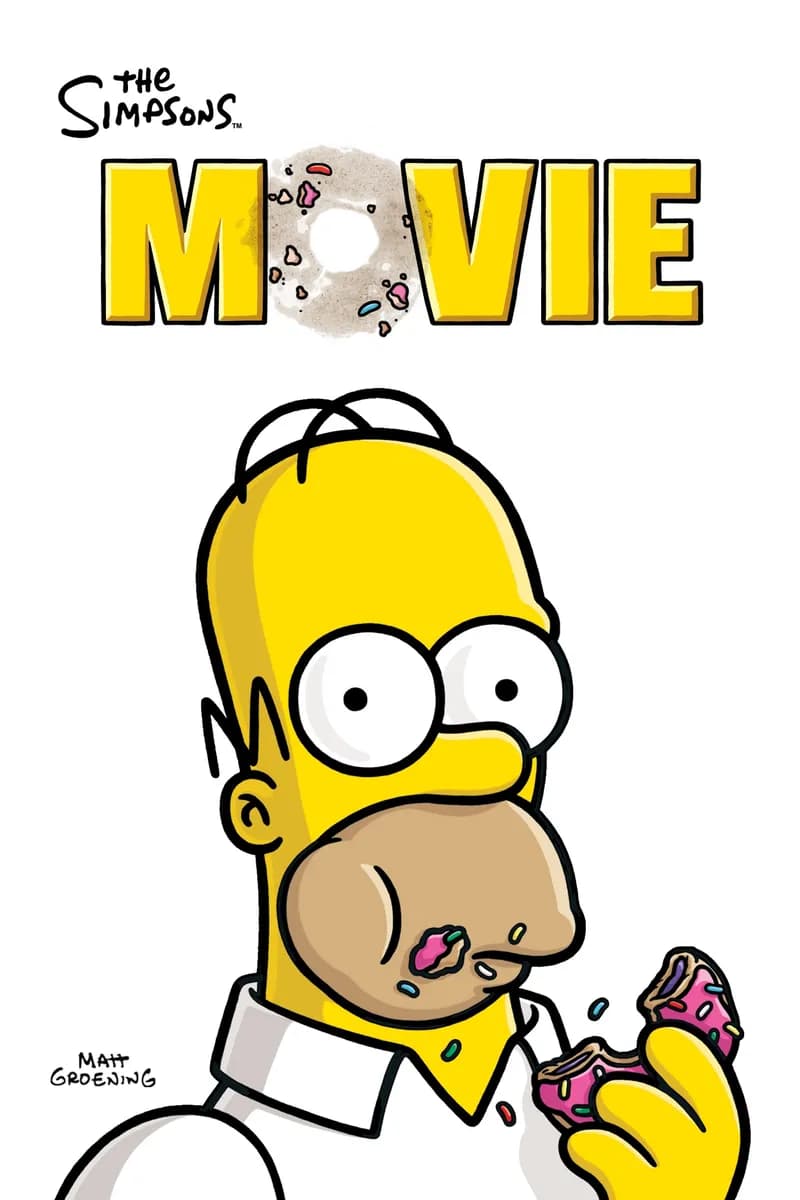 The Simpsons Movie cover