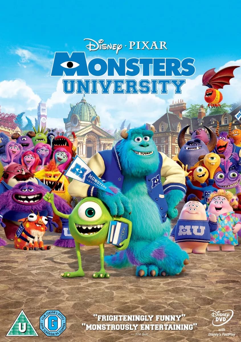 Monsters University cover