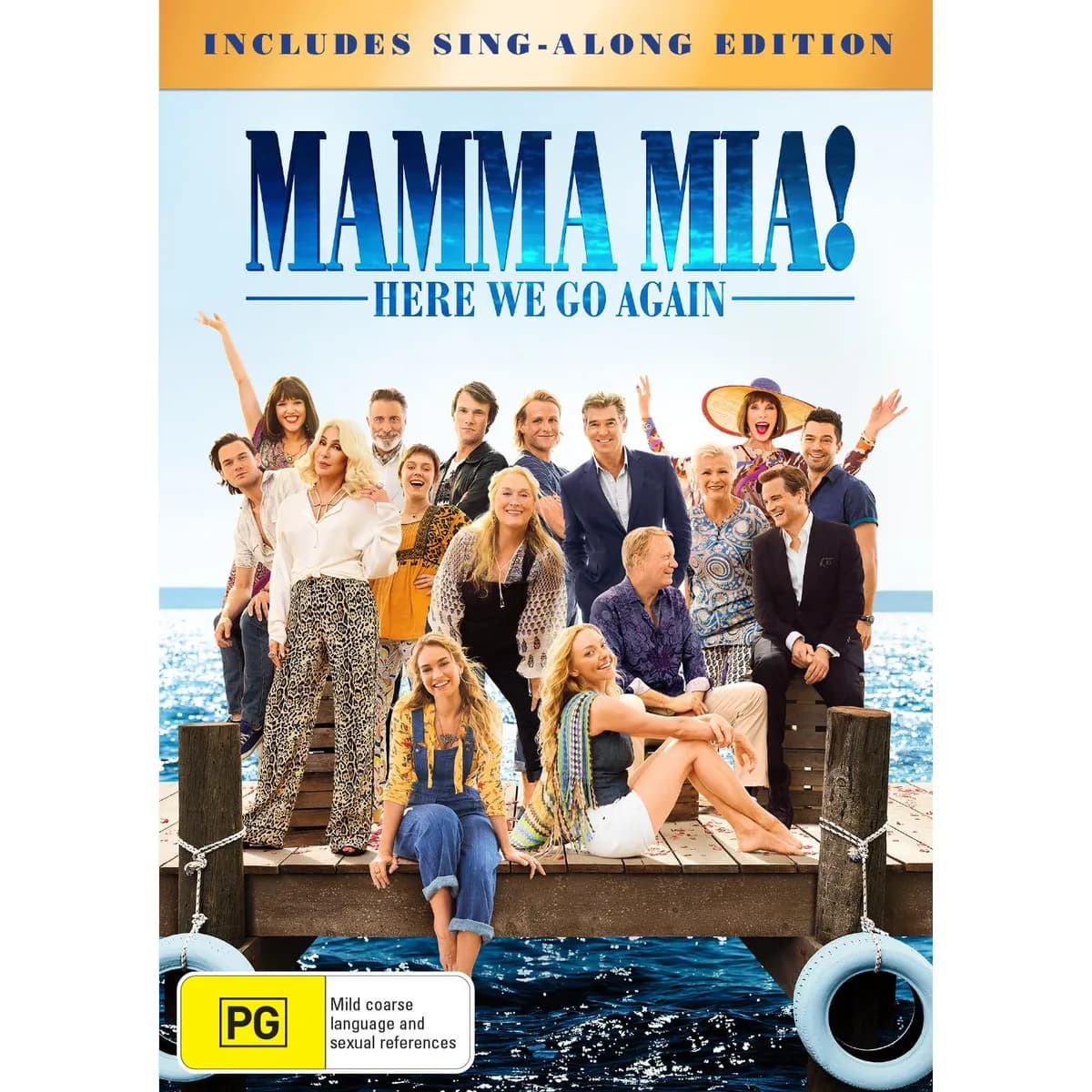 Mamma Mia: Here We Go Again cover