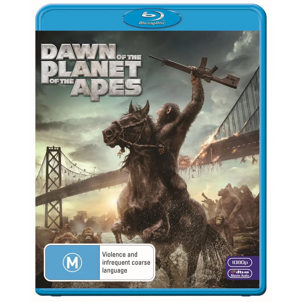 Dawn Of The Planet Of The Apes cover
